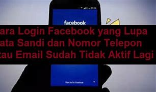 Cara Menghapus Akun Facebook Yang Sudah Lupa Kata Sandi